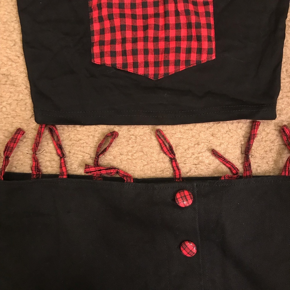 Plaid set - Picture 2 of 2